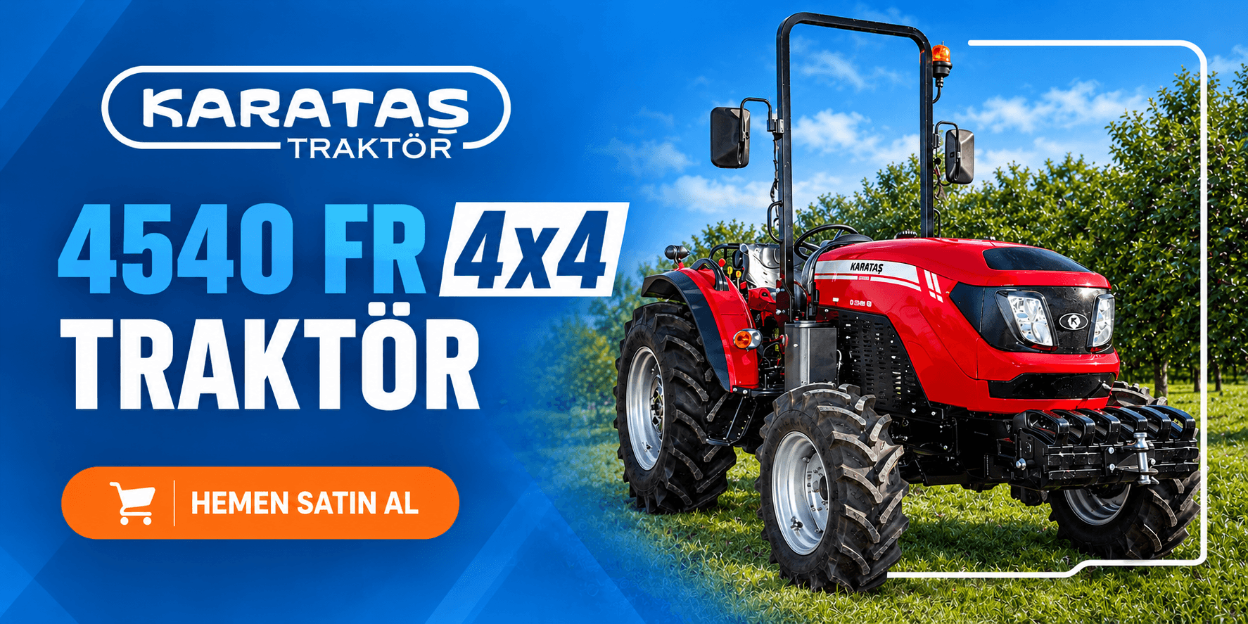 Karataş 4540 FR Traktör
