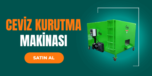 Keskinzade Ceviz Kurutma Makinesi