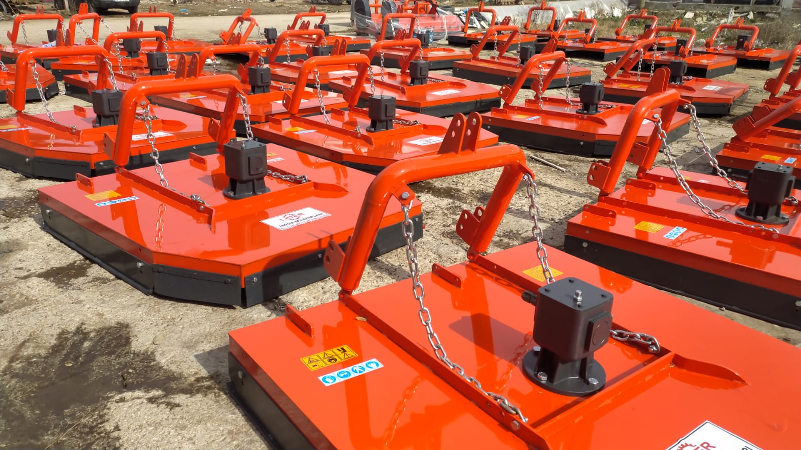 Lider Ot Canavarı 125 Cm Traktör Arkası 2 Zincirli Ot Parçalama