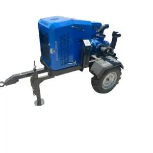 AYW-600 26 HP 2 Kademeli Çekilir Tip Motopomp Su Motoru