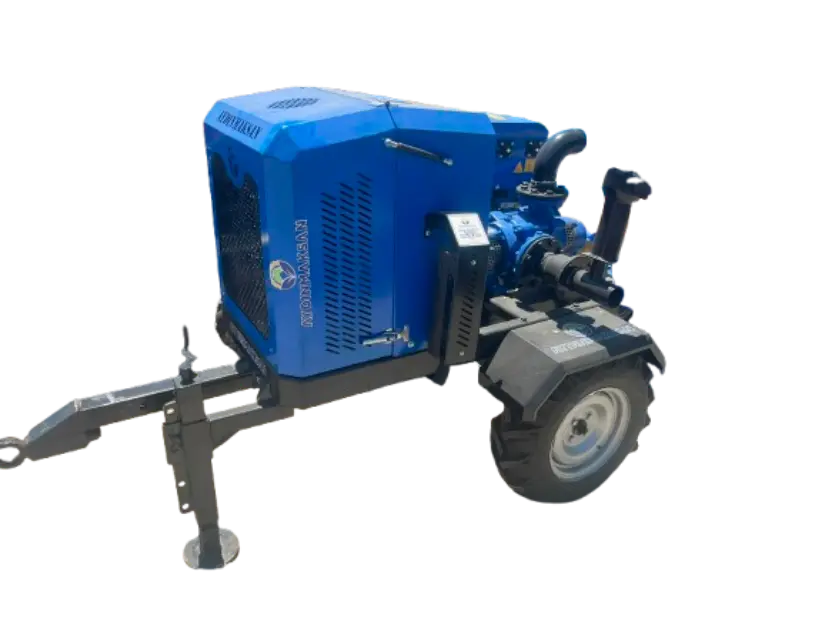 AYW-600 26 HP 2 Kademeli Çekilir Tip Motopomp Su Motoru