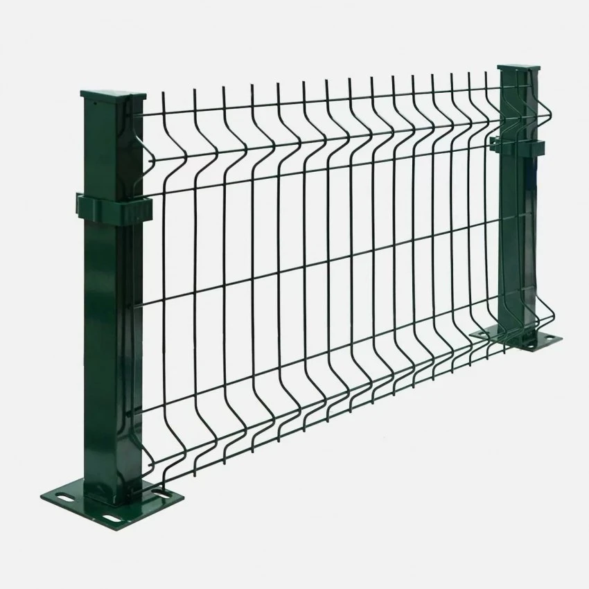 Yeşil Panel Çit Teli takım PVC Kaplamalı 100 cm 250 cm