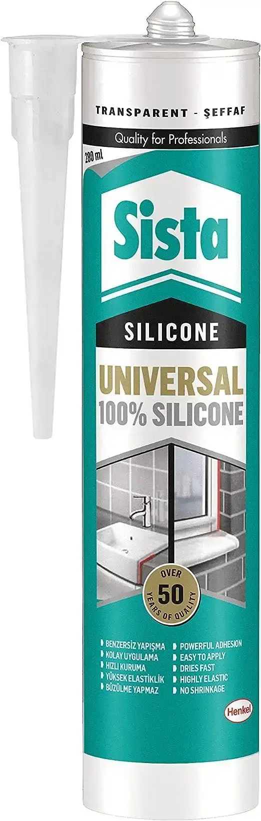 Sista Silikon 280 ml Şeffaf