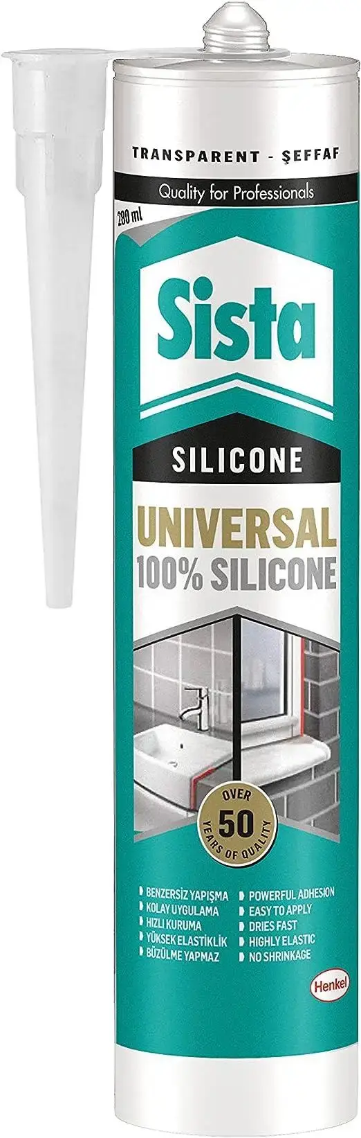 Sista Silikon 310 ml Şeffaf