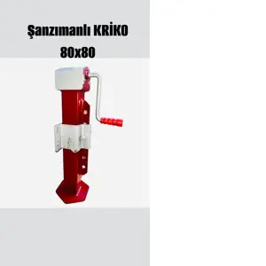 Şanzımanlı Römork Krikosu Ayarlı 80x80 mm Profil