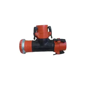 75 mm Mandallı Yağmurlama Boru Te Çift Tarafı Mandallı Erkek