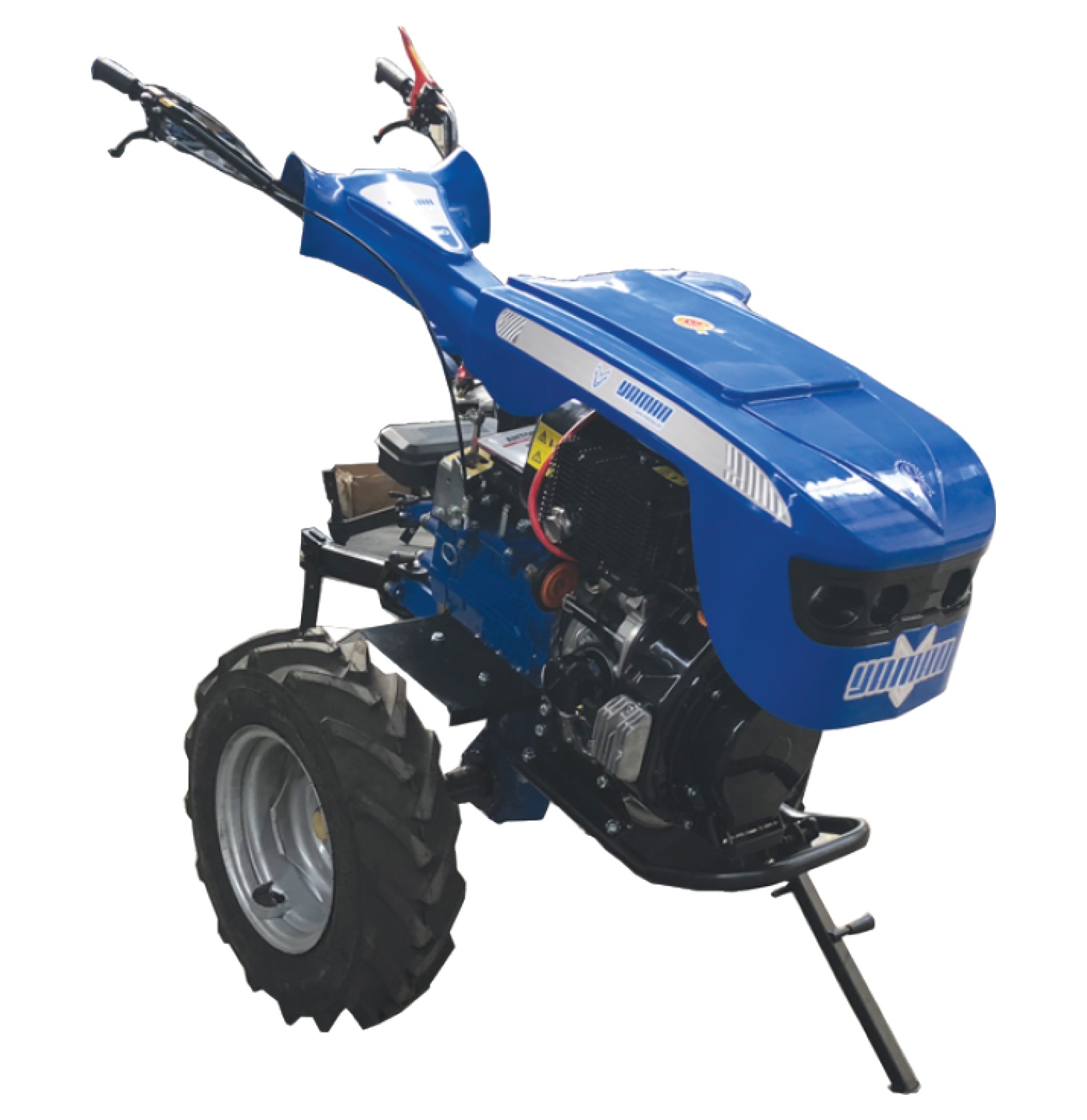 Yavuz 510 9,4 Hp Çapa Makinesi Kollu Bıçaklı ve Tekerlekli ve Marşlı