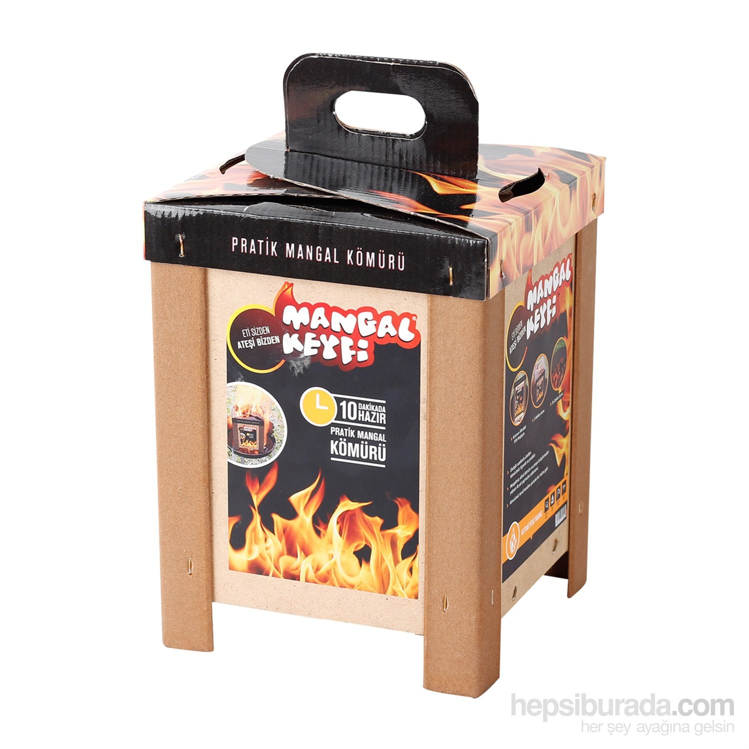 Kaliteli Pratik Mangal Kömürü 2 Kg