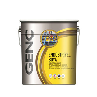 Endüstriyel Boya Galon Boncuk Mavi