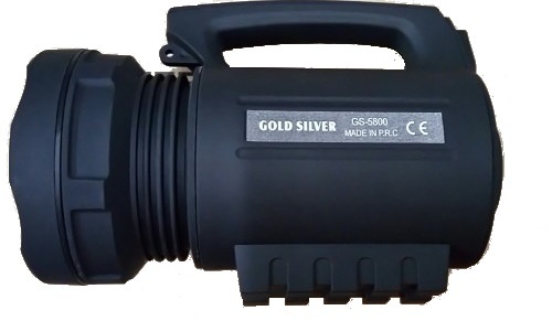 Gold Sılver Led El Feneri 15W Li-ion GS-6000