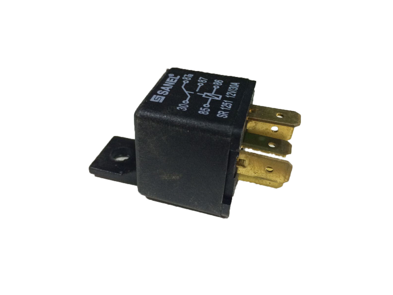 Sanel Ayaklı Korna Rolesi 12 Volt 30/20A 5 Uçlu 2 Platinli SR1251
