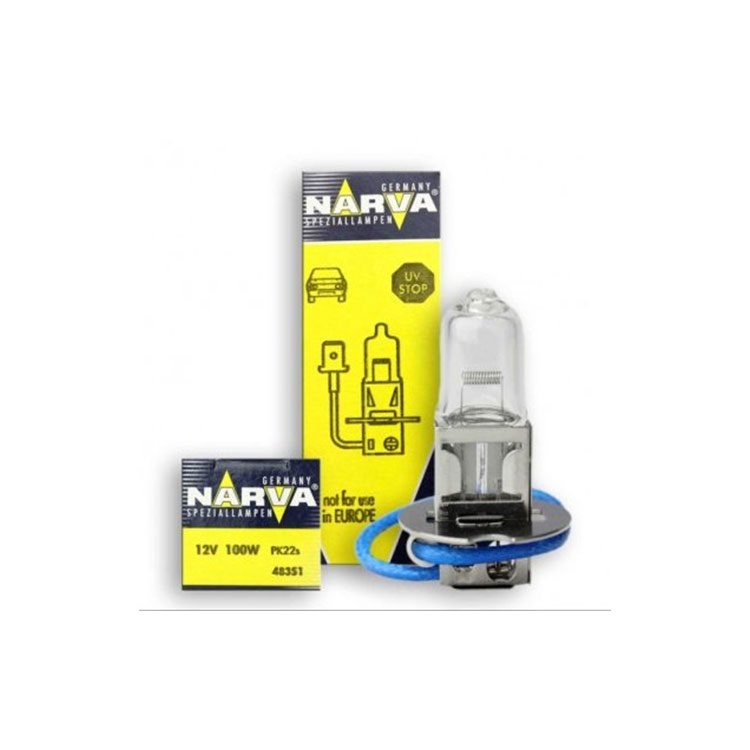 Narva H3 12 Volt 100 Watt Halogen Ampul