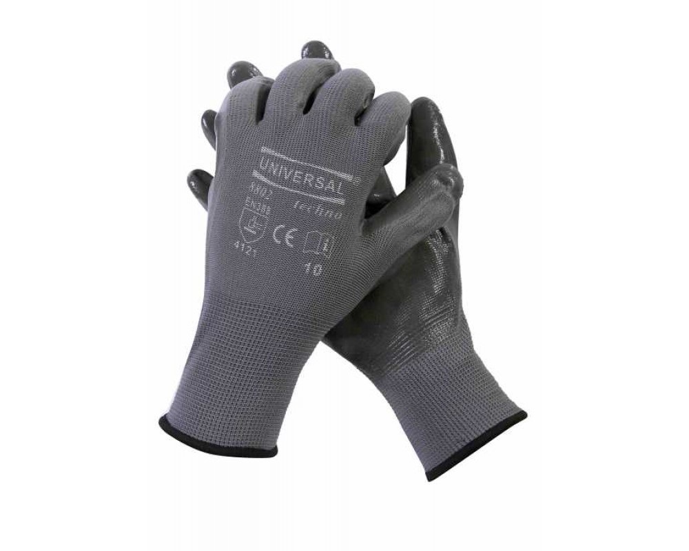 Üniversal Eldiven 8802 Gri Eldiven No:9