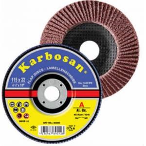 Karbosan Flap Zımpara 180 mm 60 Kum