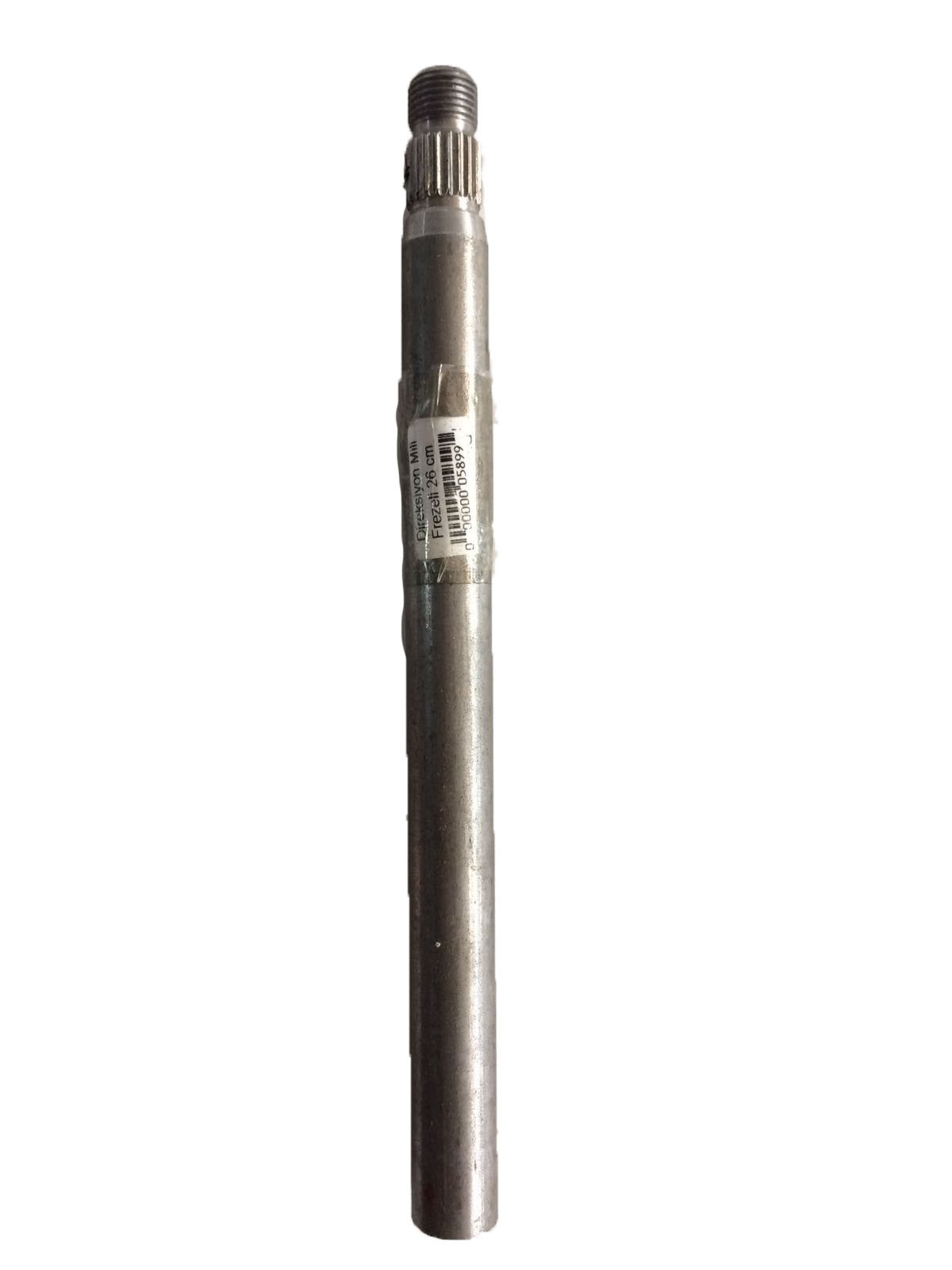 Patpat Çapa Makinesi Römork Direksiyon Mili Frezeli 26 cm