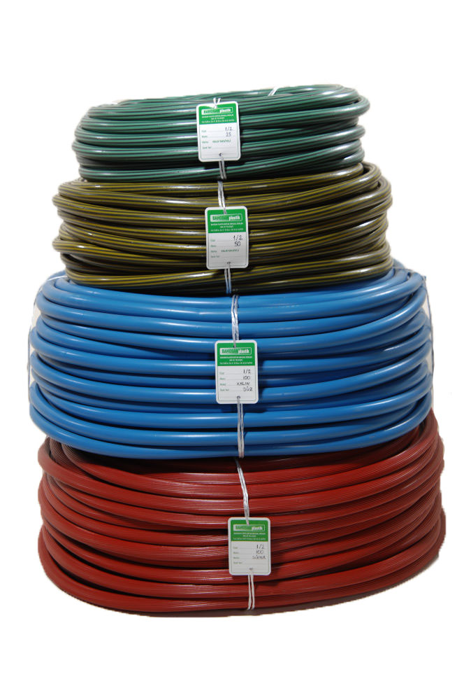 Bahçe Hortumu Takviyeli Normal Kalın 1/2" (100 Metre)