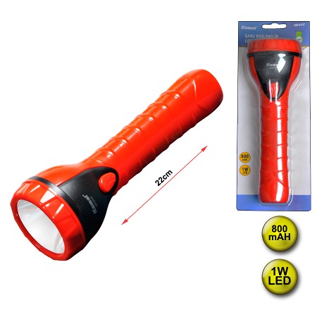 Kamal Şarj Edeliebilir Led Işık KM-9107