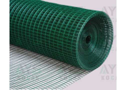 Puntalı Çit Teli Pvc Kaplamalı 100 cm 19*19 mm 25 Metre