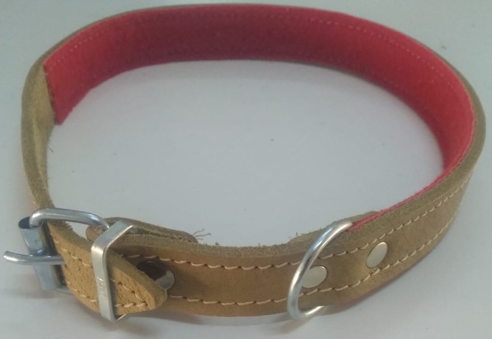 Le-Sar Kösele Deri Halıflexli Tasma Kurt 2.5 cm 60 cm (Ls-452)