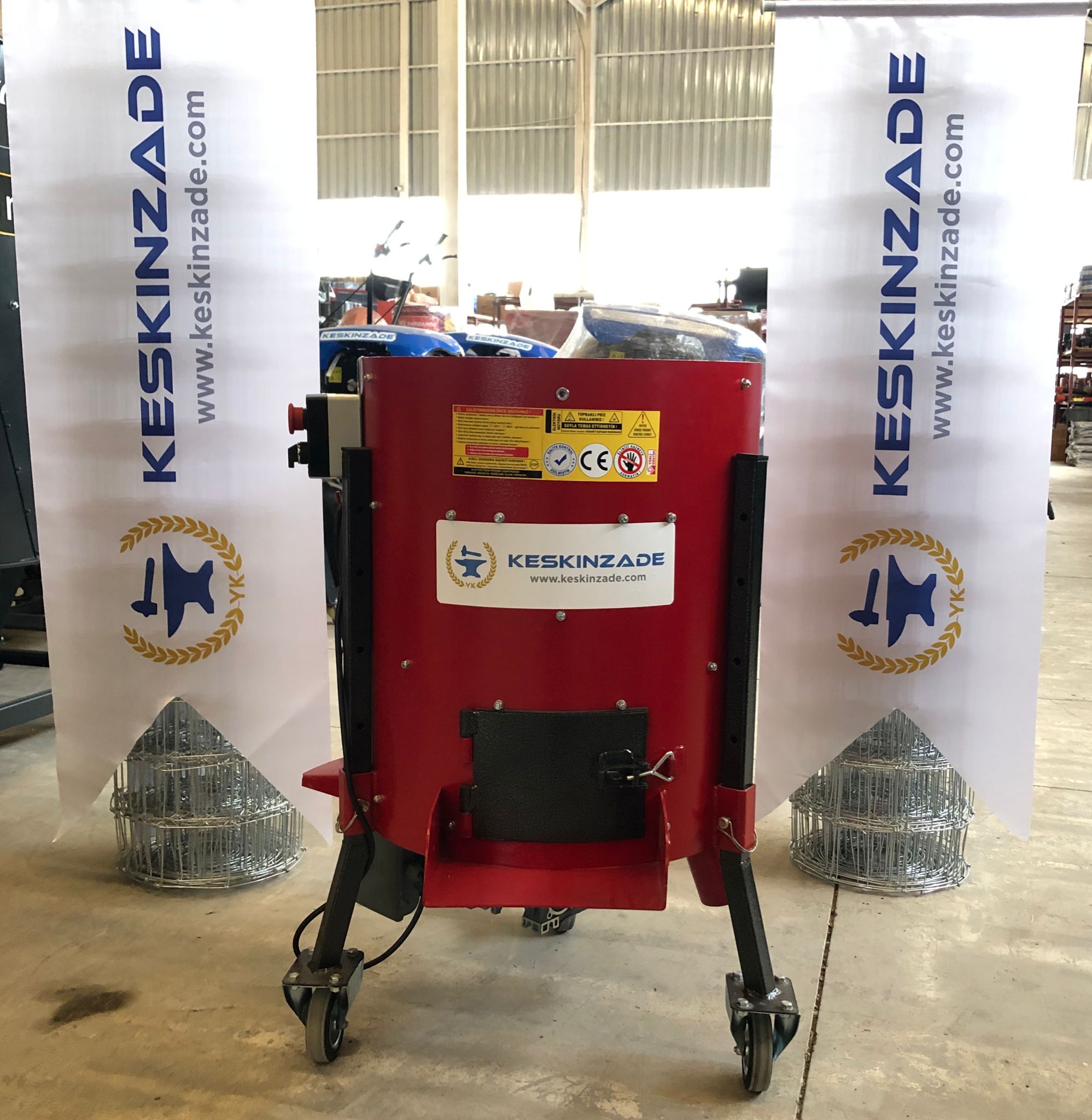 Keskinzade Ceviz Soyma Makinesi 130 Litre 60 Kg