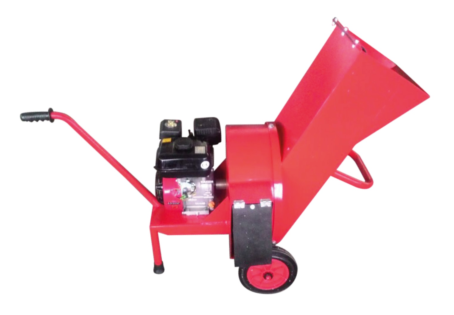 Bartech 6,5 Hp Benzinli Tekerlekli Kuru ve Yaş Ot-Sap Parçalama Makinesi