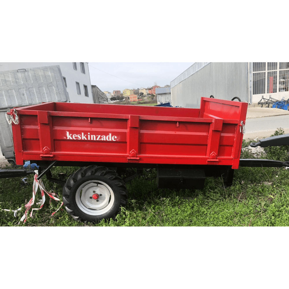 Keskin 1,5 Ton Damperli Frensiz Traktör Römorku
