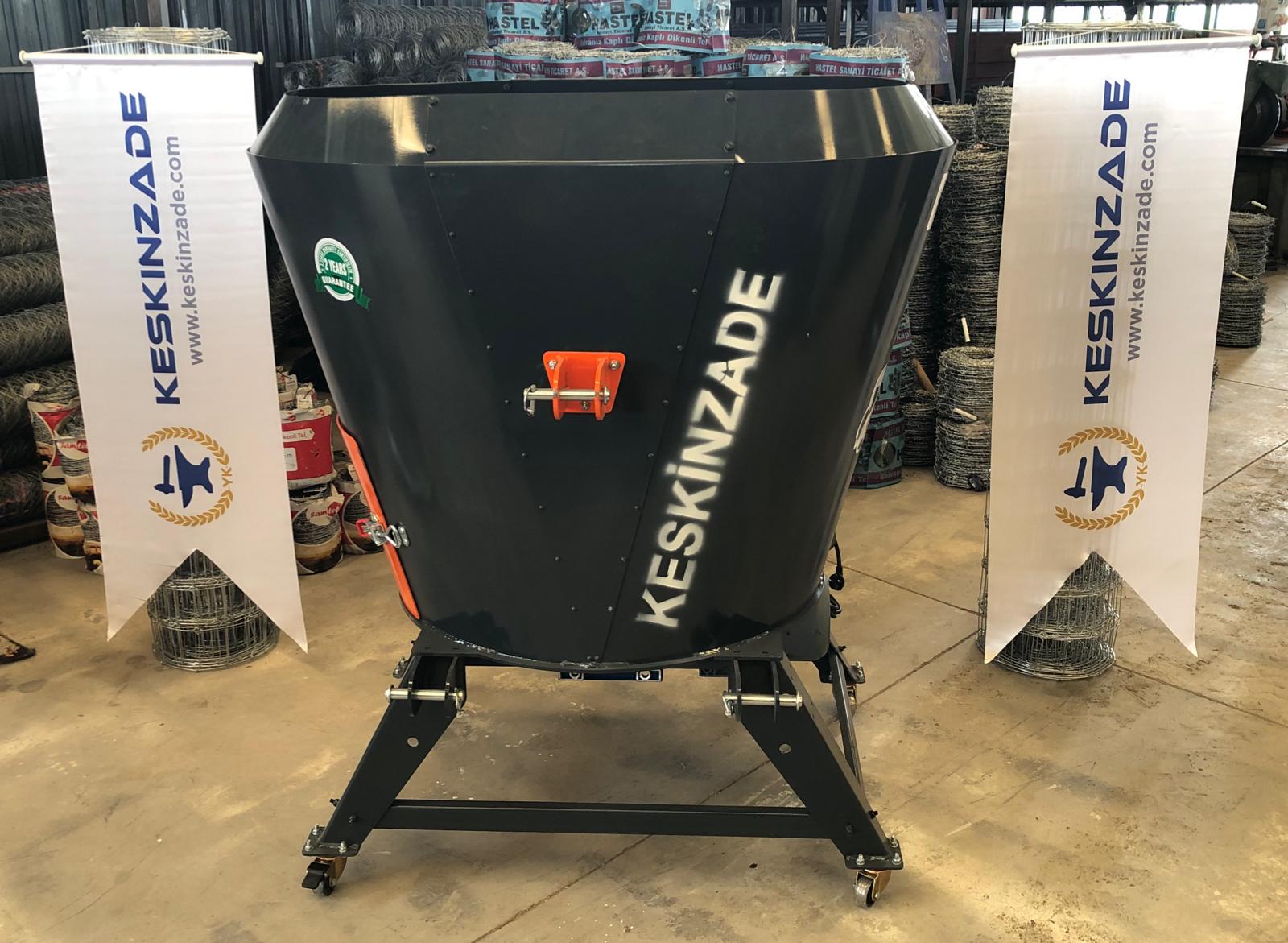 1 Metreküp 380 volt Yem Karma Makinası